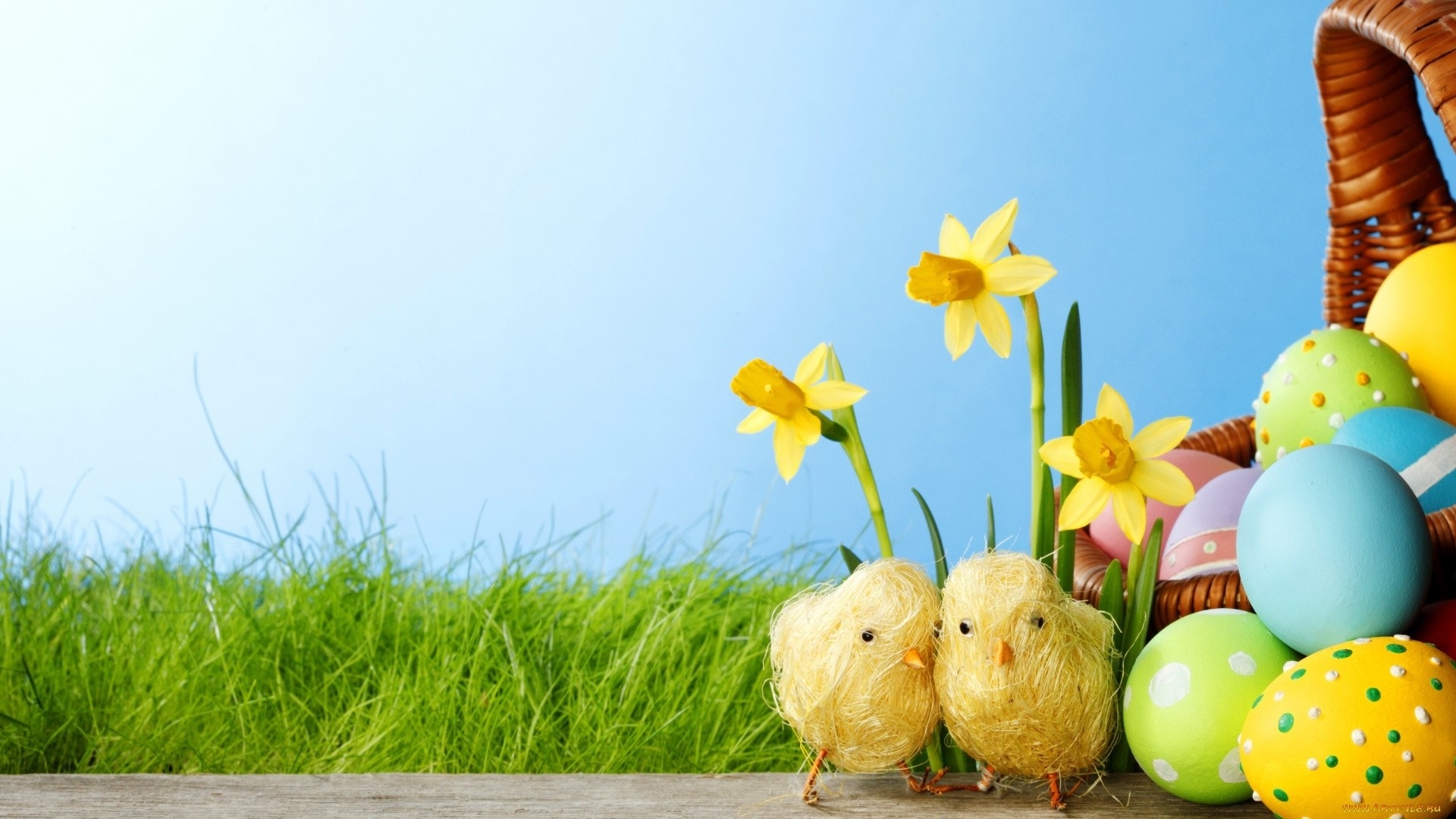 Background For Easter Card HD Wallpaper