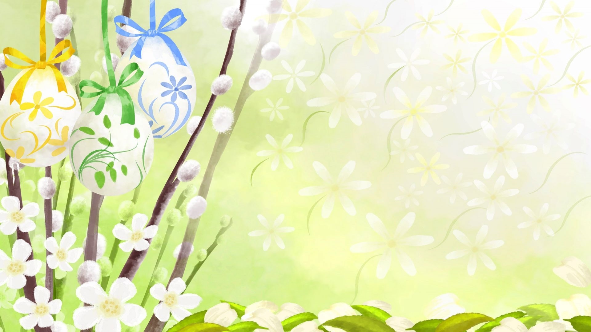 Background For Easter Card Desktop Wallpaper