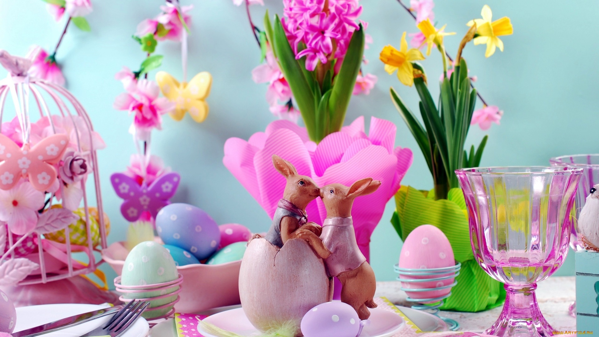 Easter Flowers Image