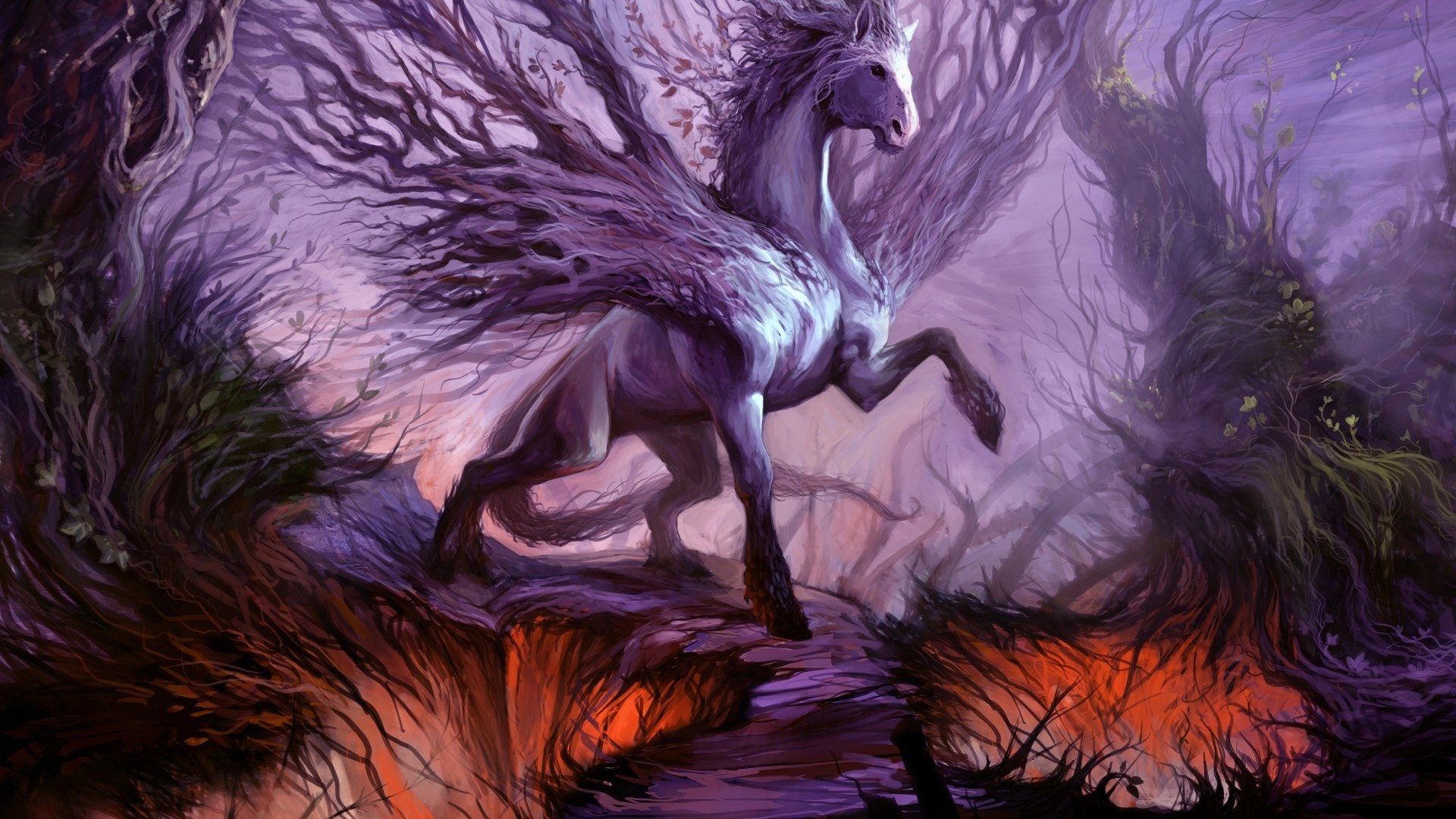 Mythical Creatures Background