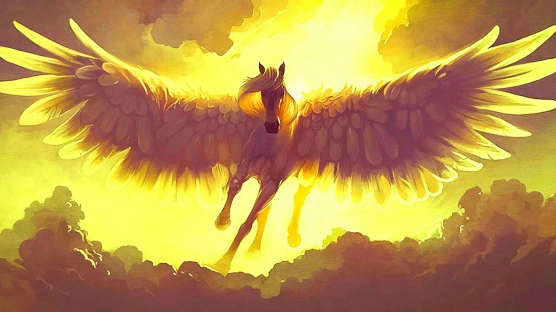 Pegasus Art Desktop Wallpaper