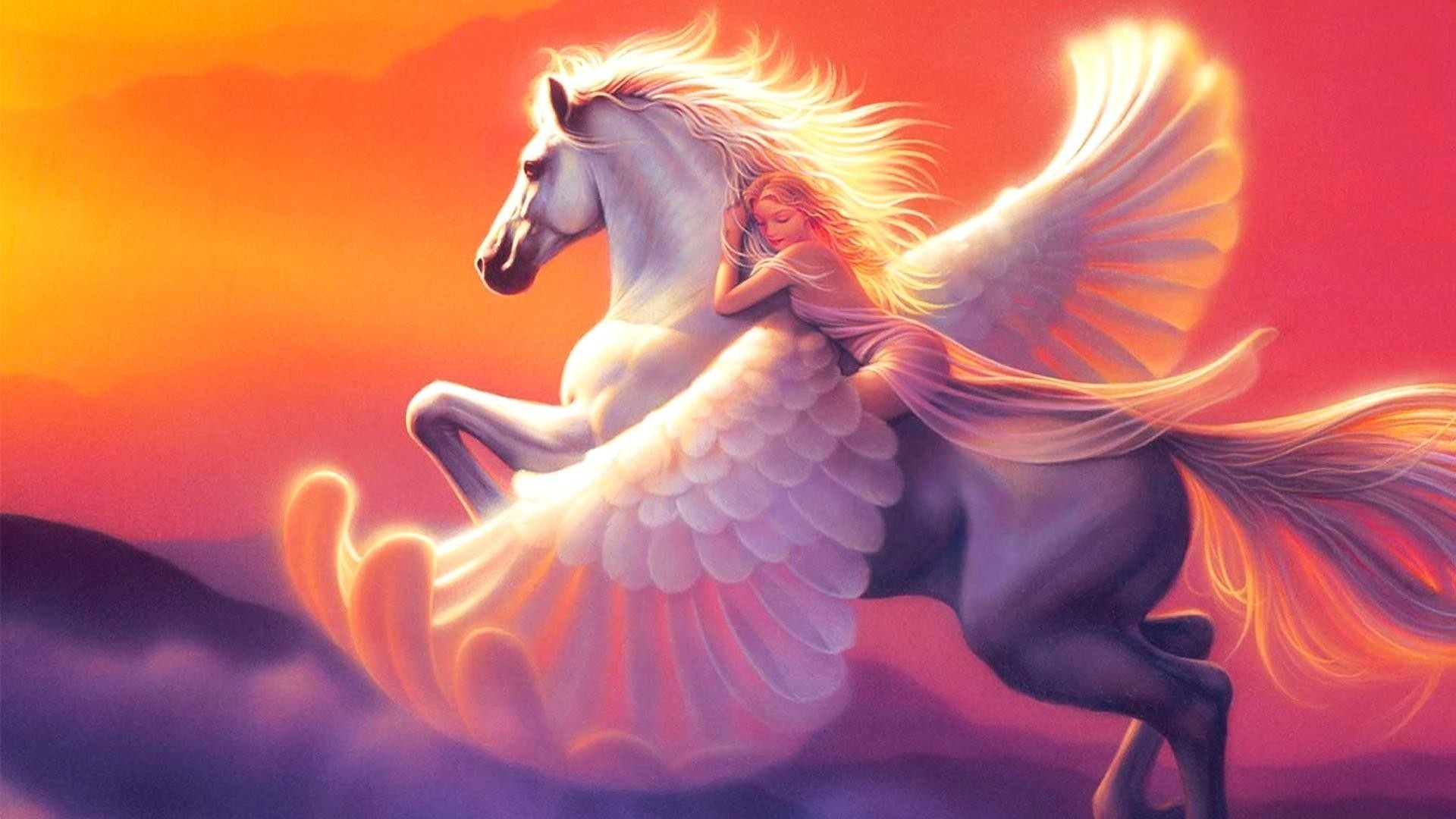 Pegasus Art Wallpaper