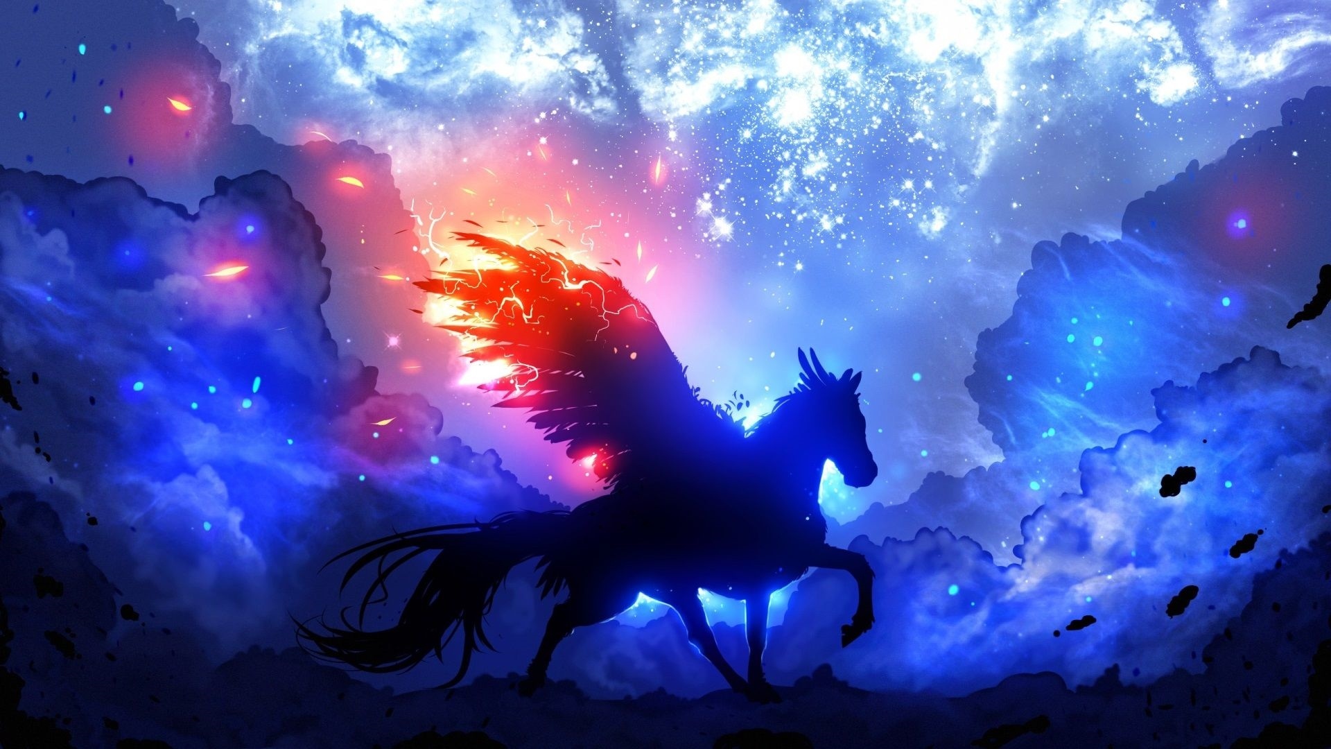 Pegasus Art HD Wallpaper