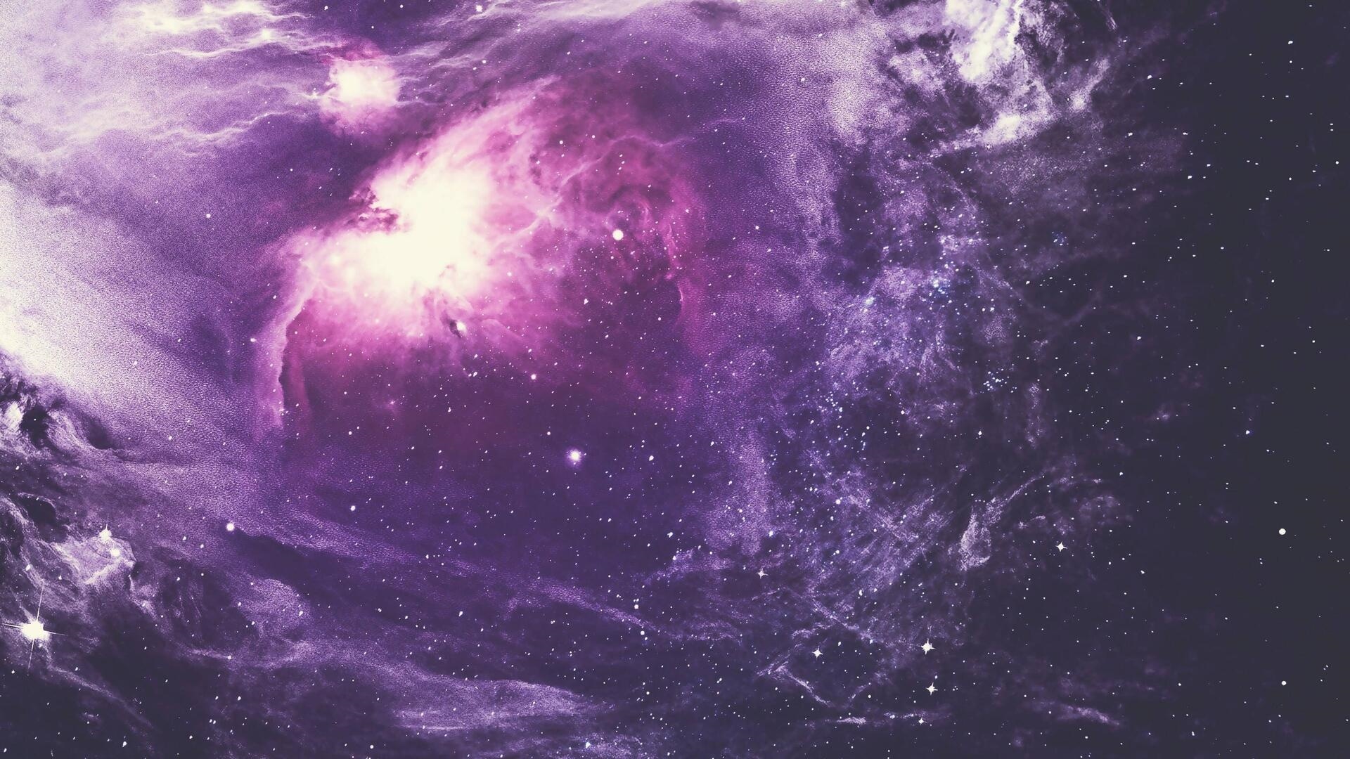 Purple Space desktop wallpaper hd