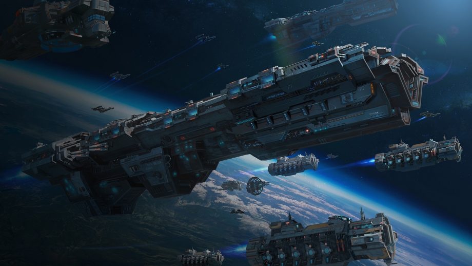 24 Spaceships Art Wallpapers - Wallpaperboat