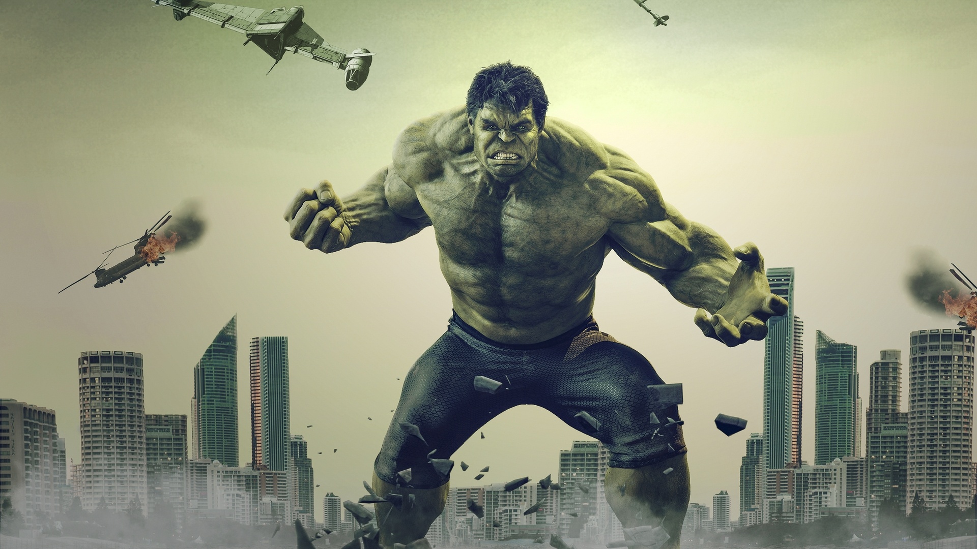 Hulk cool background