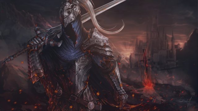 Живые обои на телефон dark souls