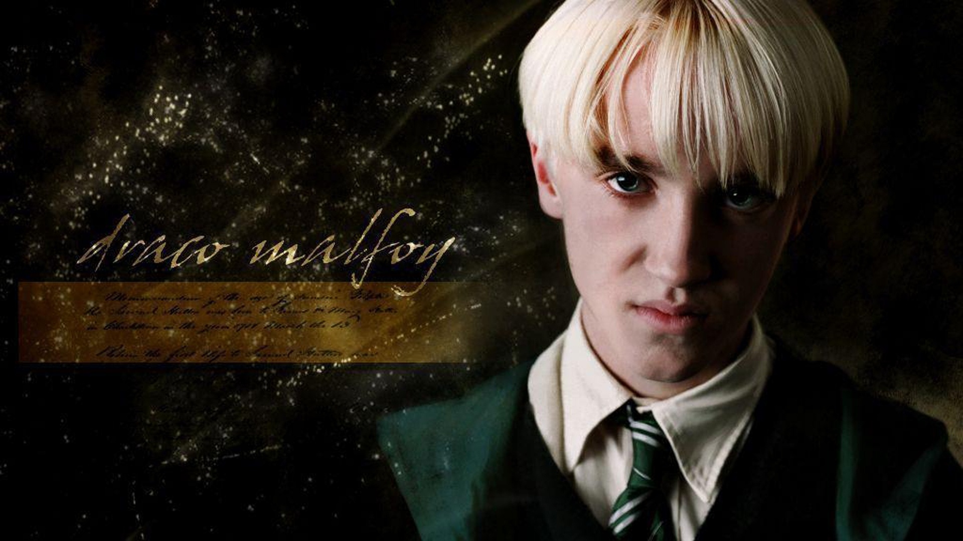Draco Malfoy cool background