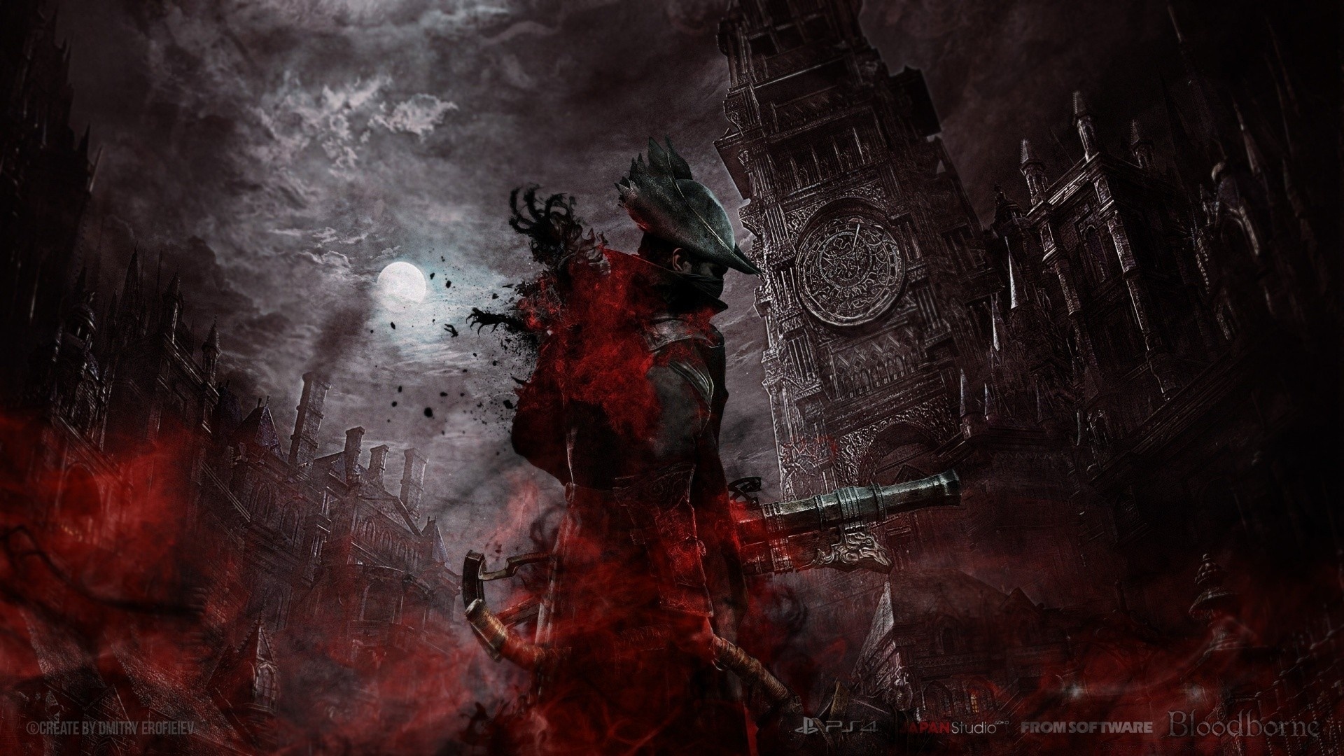 Bloodborne computer background