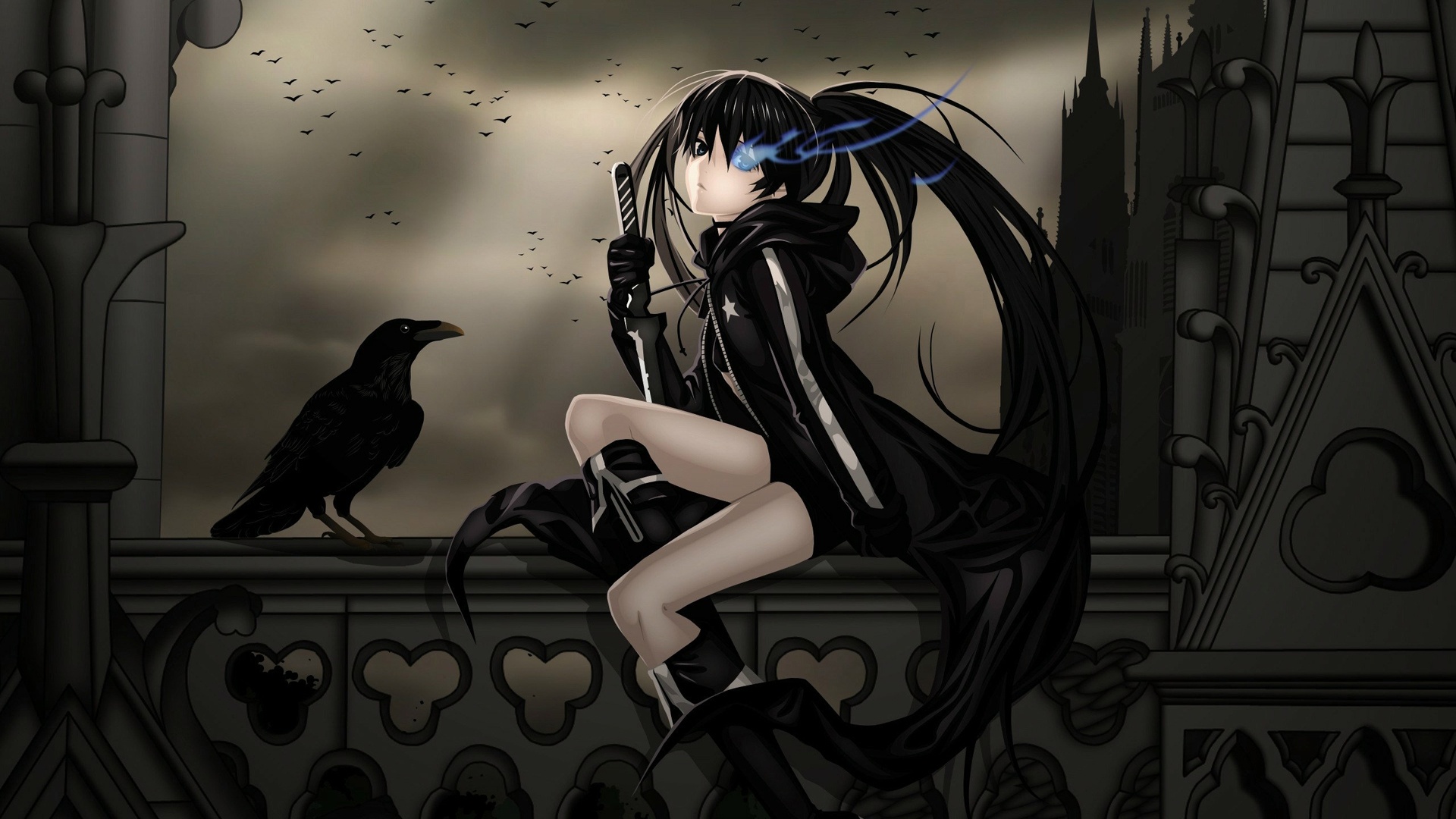 Anime Gothic Girl cool wallpaper