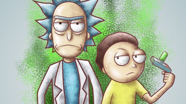Rick And Morty Art free background
