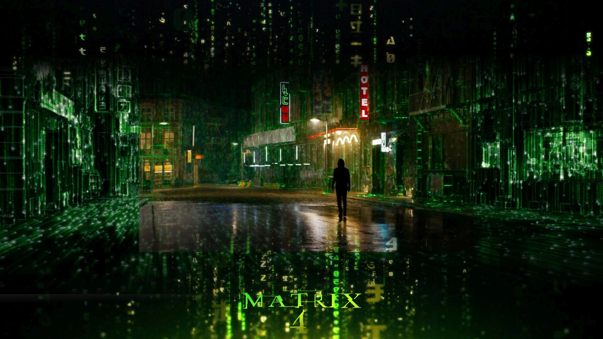 The Matrix 4 desktop background