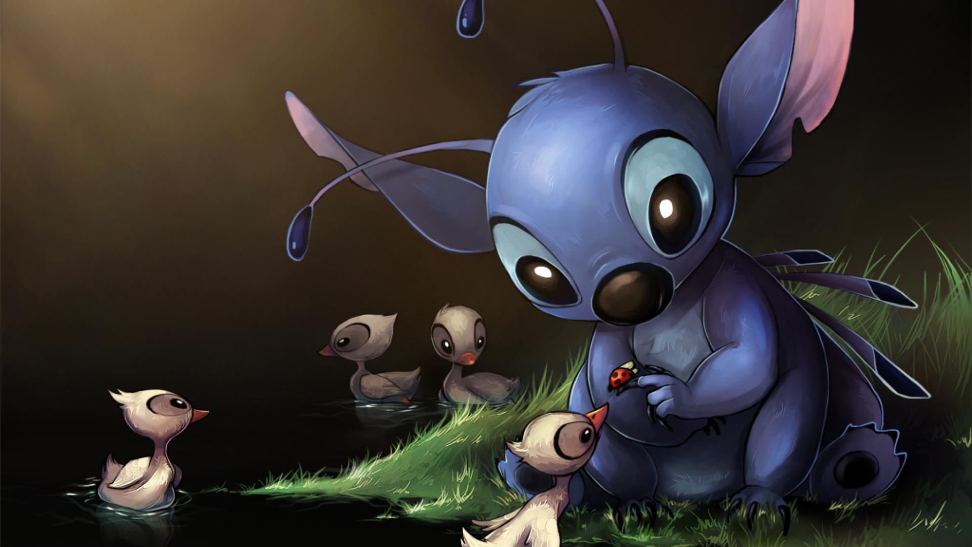 HD wallpaper Stitch digital wallpaper Movie Lilo  Stitch  Wallpaper  Flare