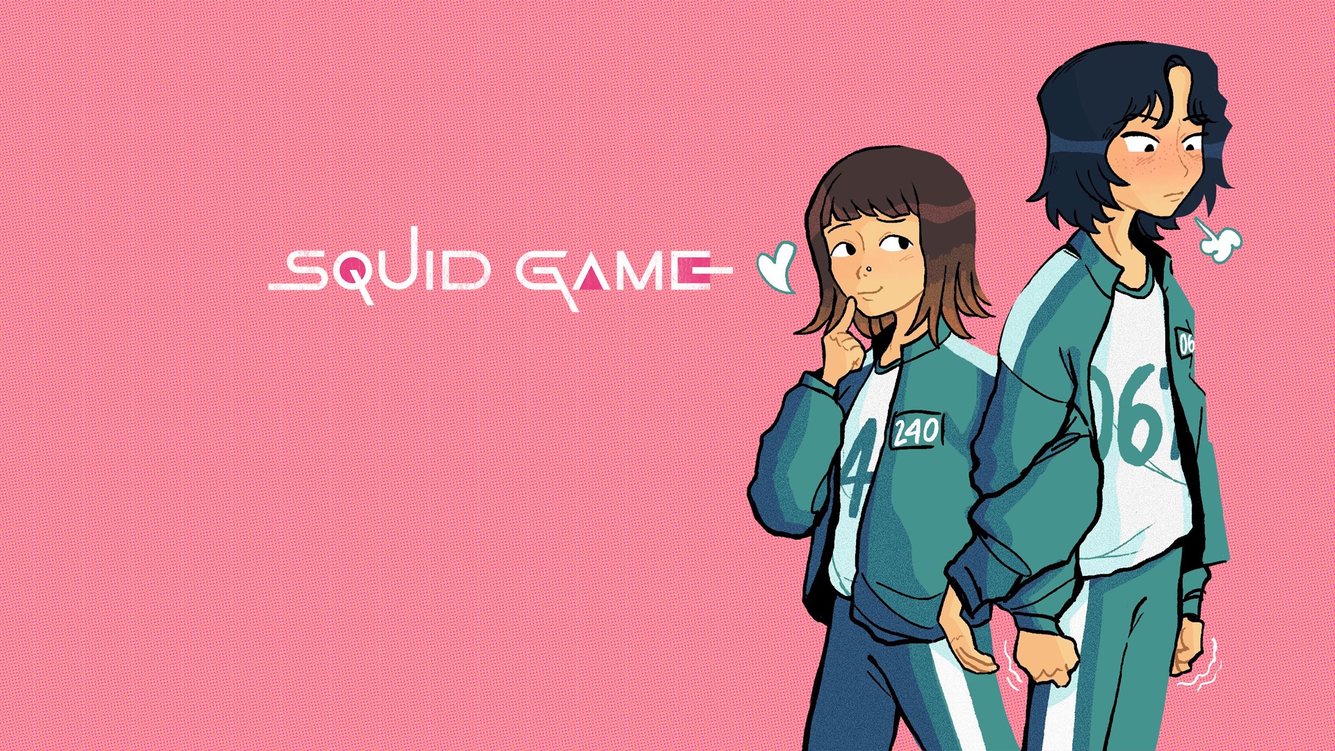 Squid Game computer background
