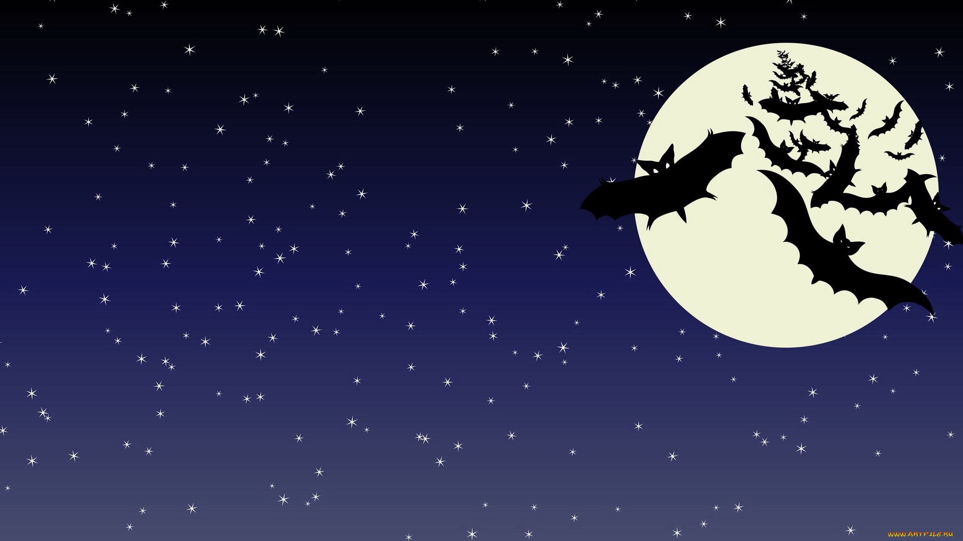 Halloween Bats windows background