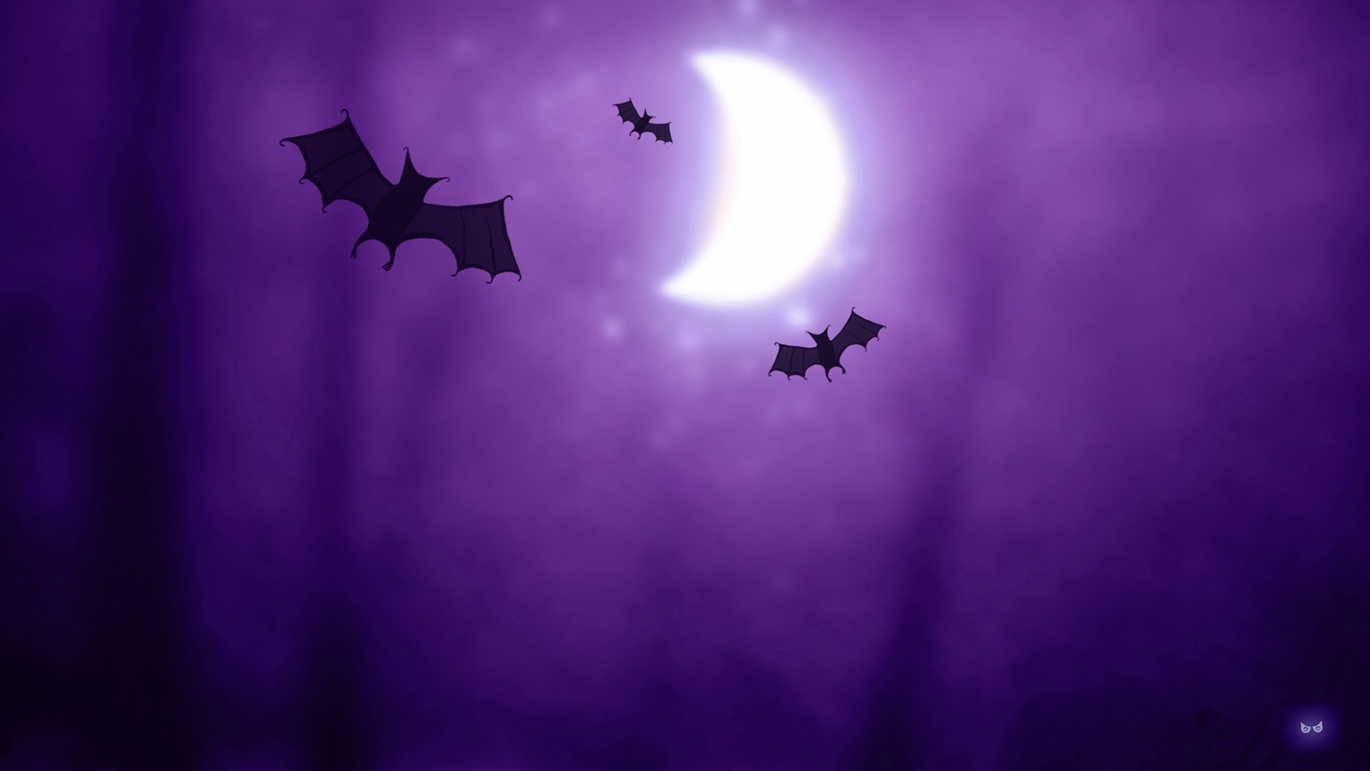 Halloween Bats windows wallpaper