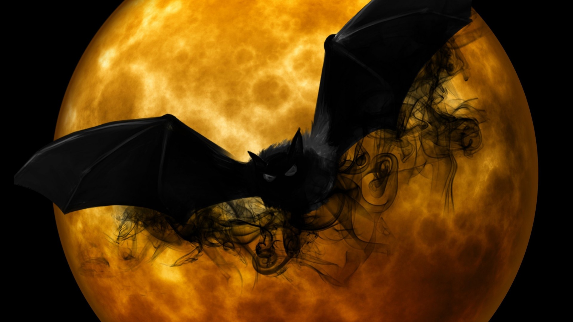Halloween Bats pc wallpaper