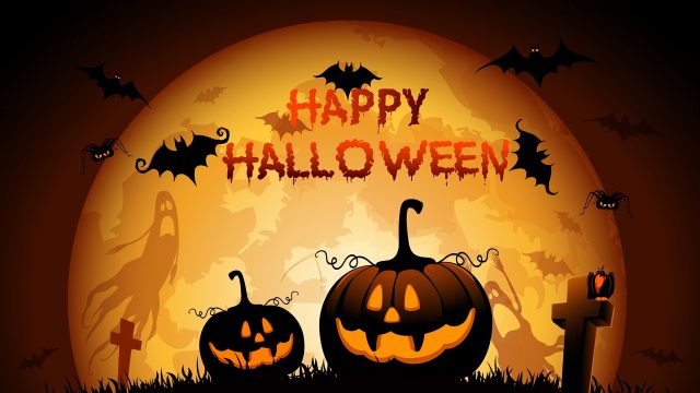 Happy Halloween desktop background