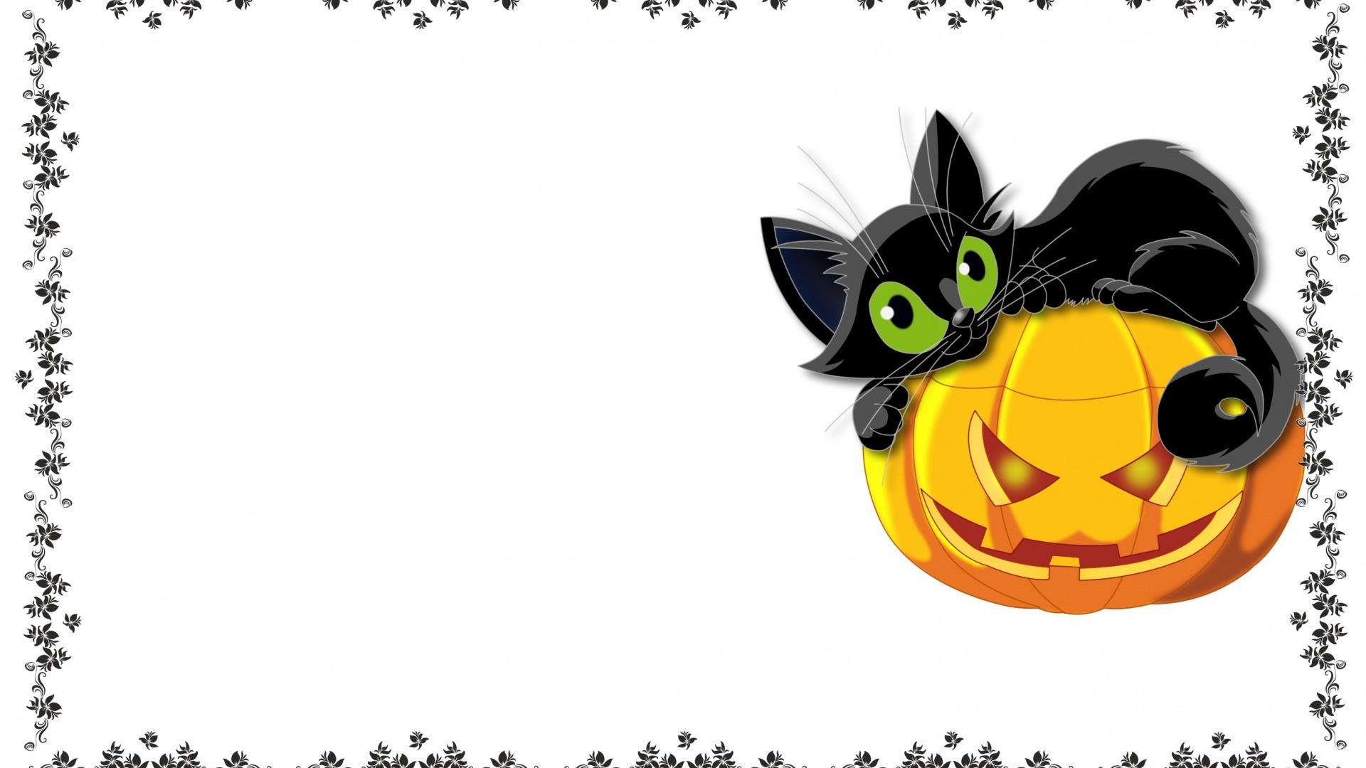 Halloween Cat best background