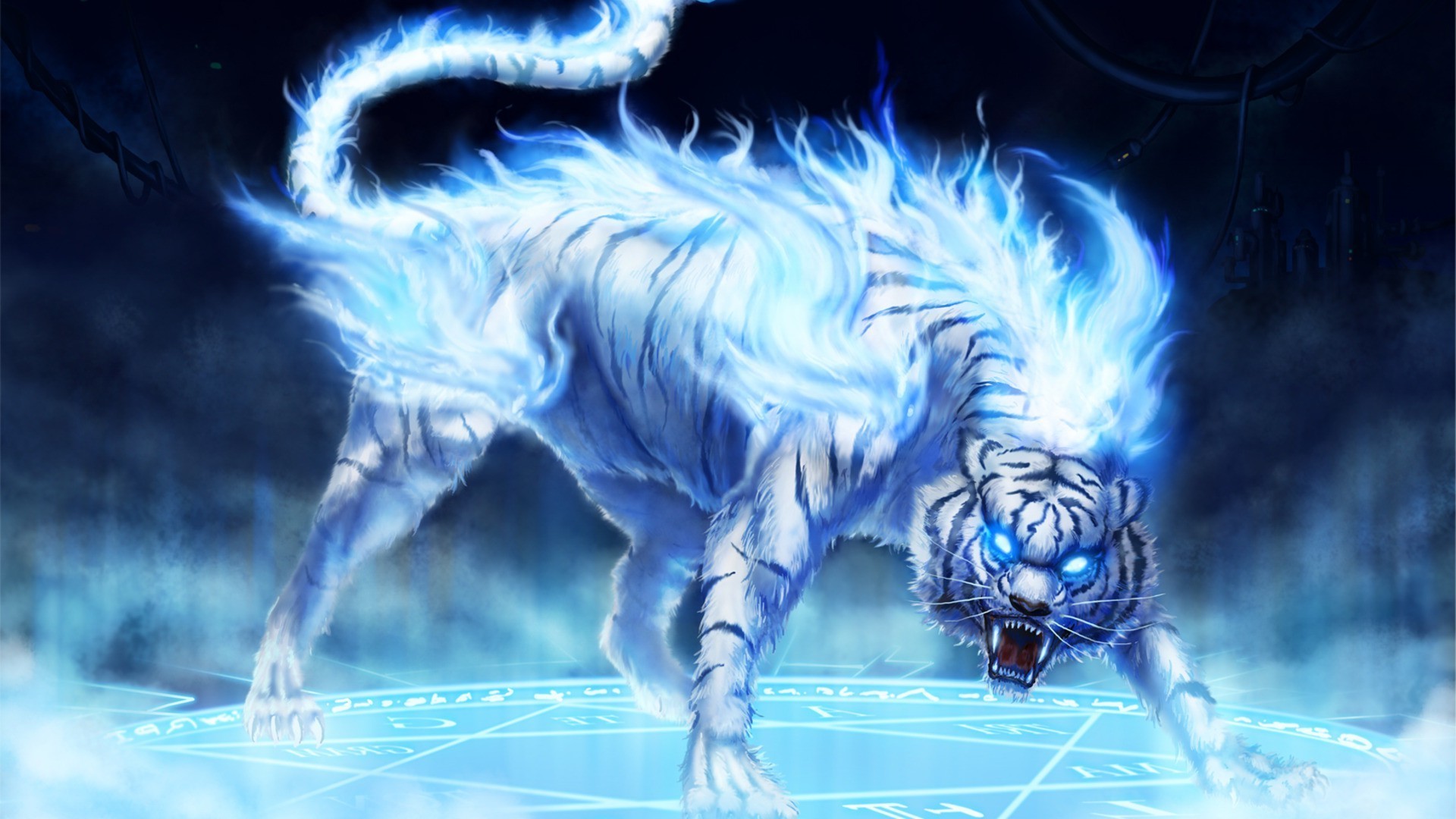 Fantasy Tiger cool wallpaper
