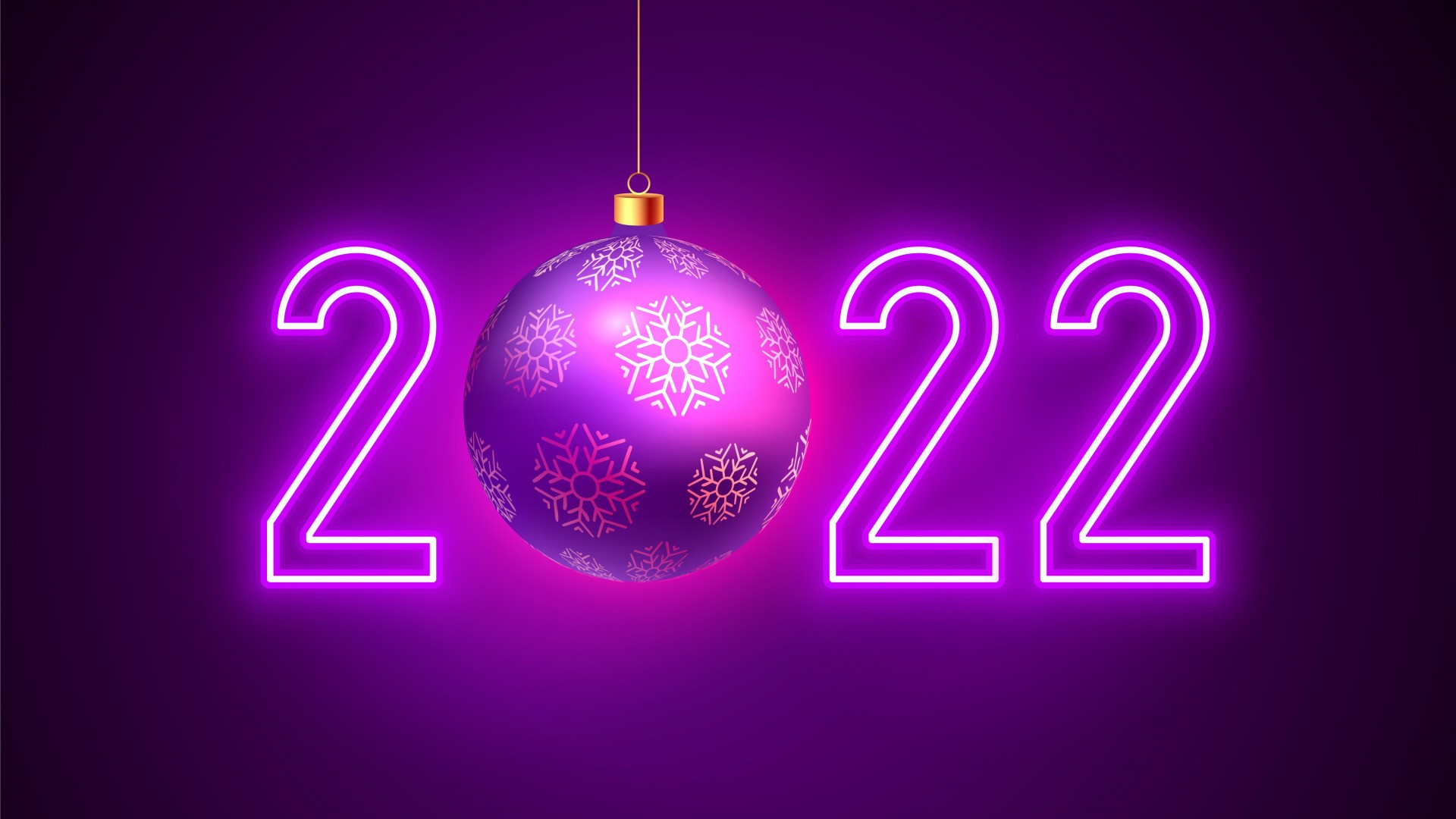 New Year 2022 desktop wallpaper