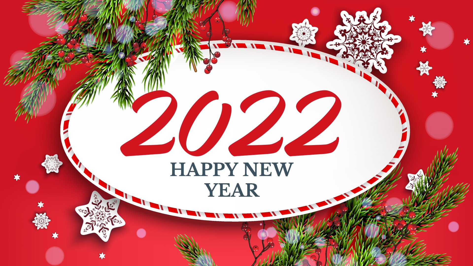 New Year 2022 desktop wallpaper free download