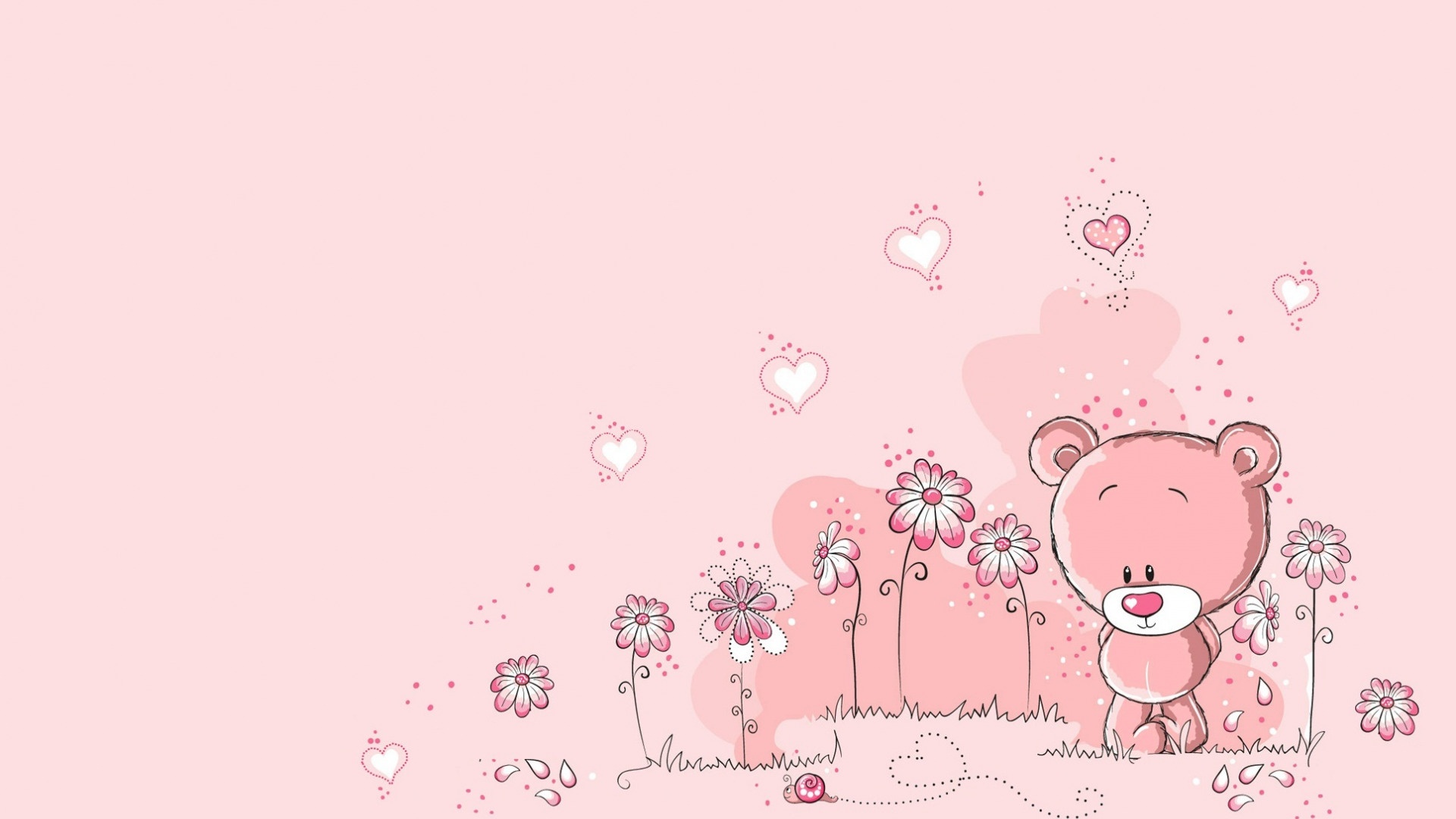 Pink Girly desktop wallpaper free download