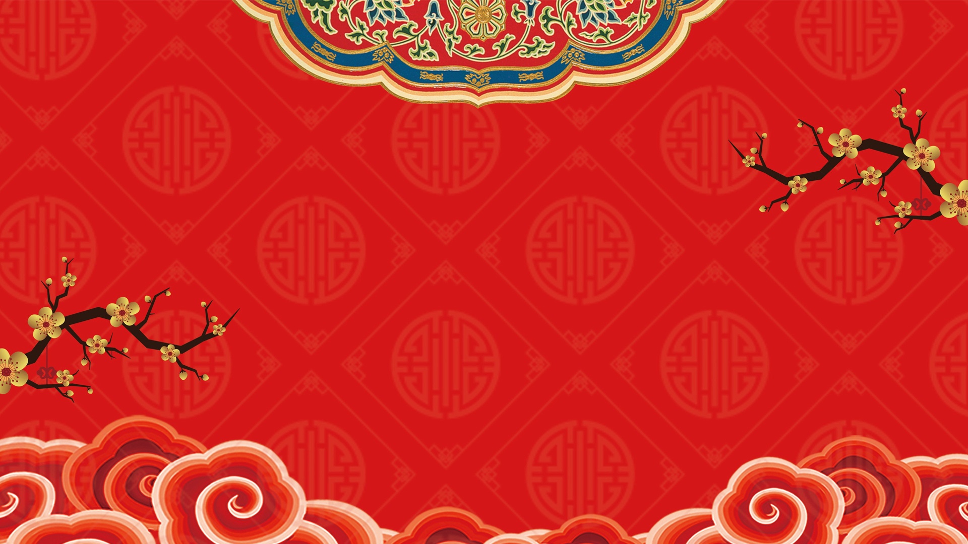 Chinese New Year Minimalist windows wallpaper