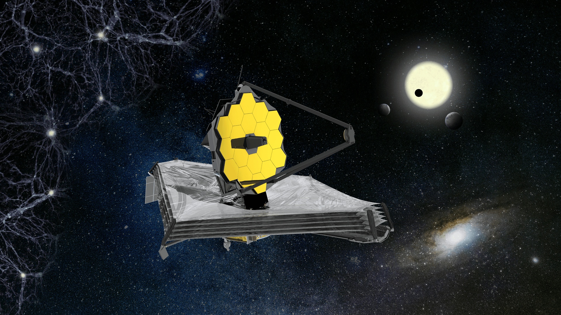 James Webb Telescope desktop wallpaper free download