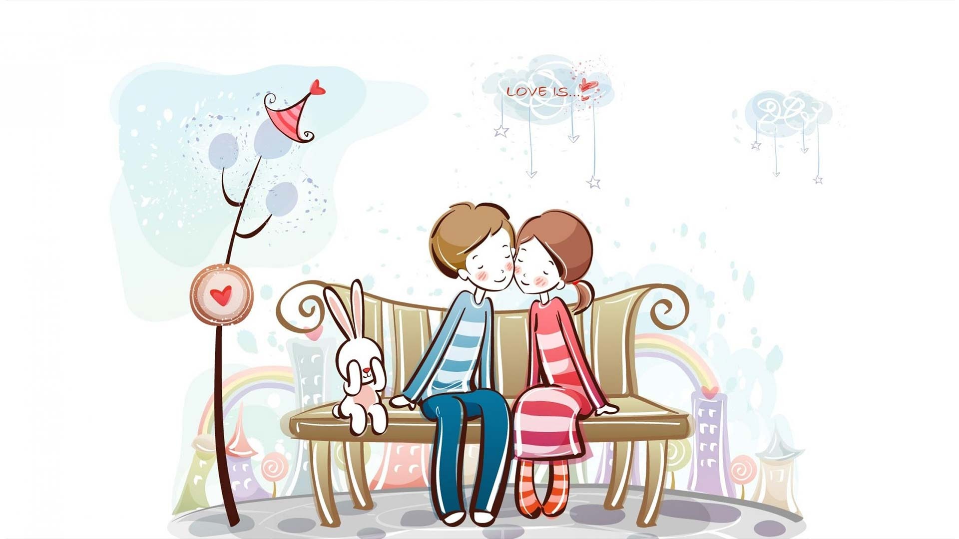 Valentines Day Illustration free photo