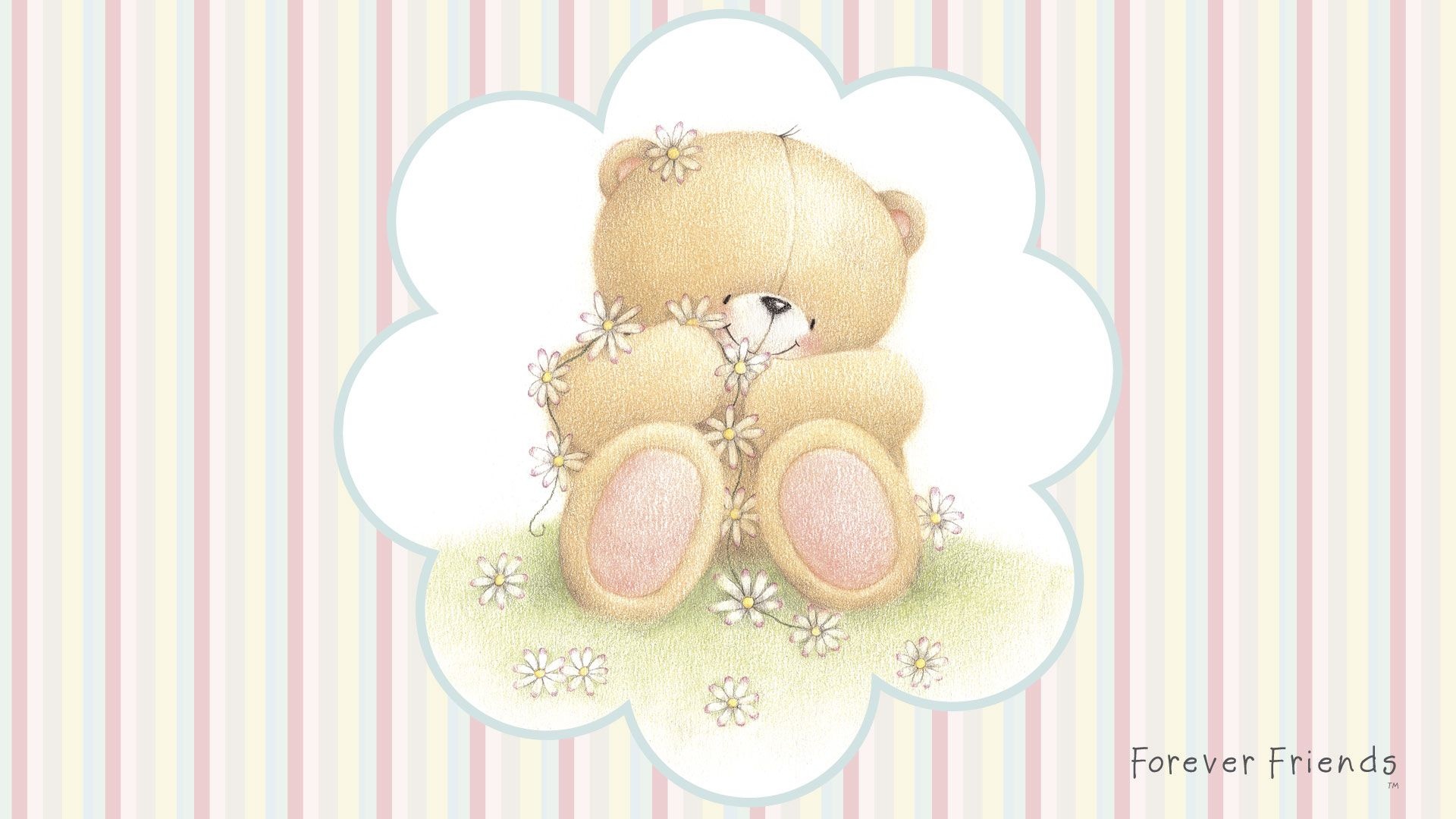 Forever Friends Bear background picture