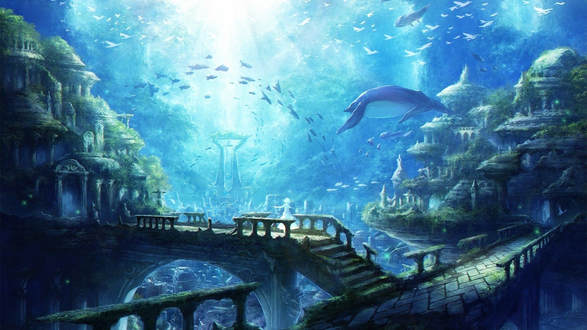 Atlantis 1080p wallpaper