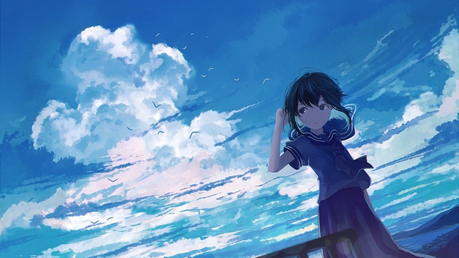 34 Anime Thoughtful Girl Wallpapers - Wallpaperboat