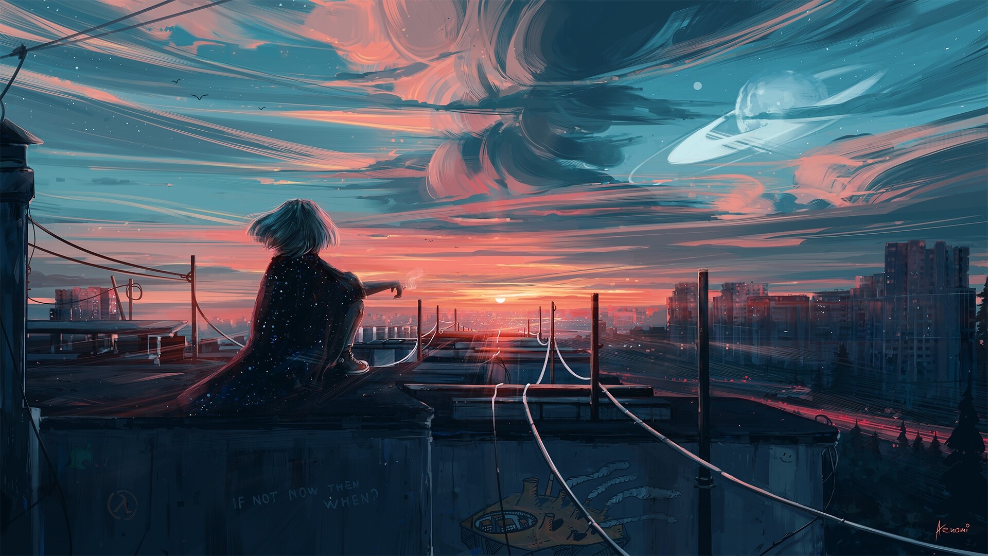 Loneliness Anime City best picture