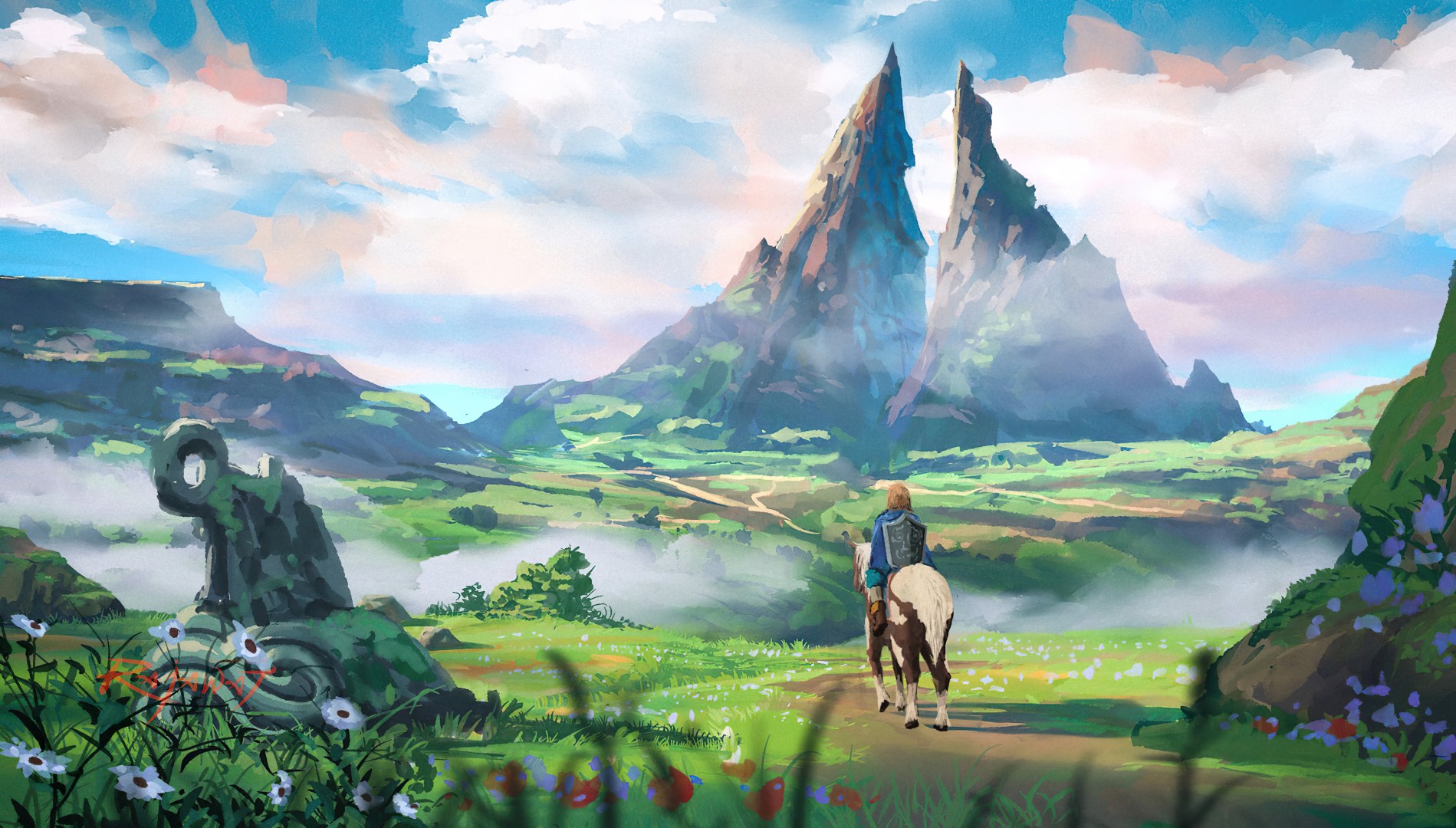 Zelda hd background