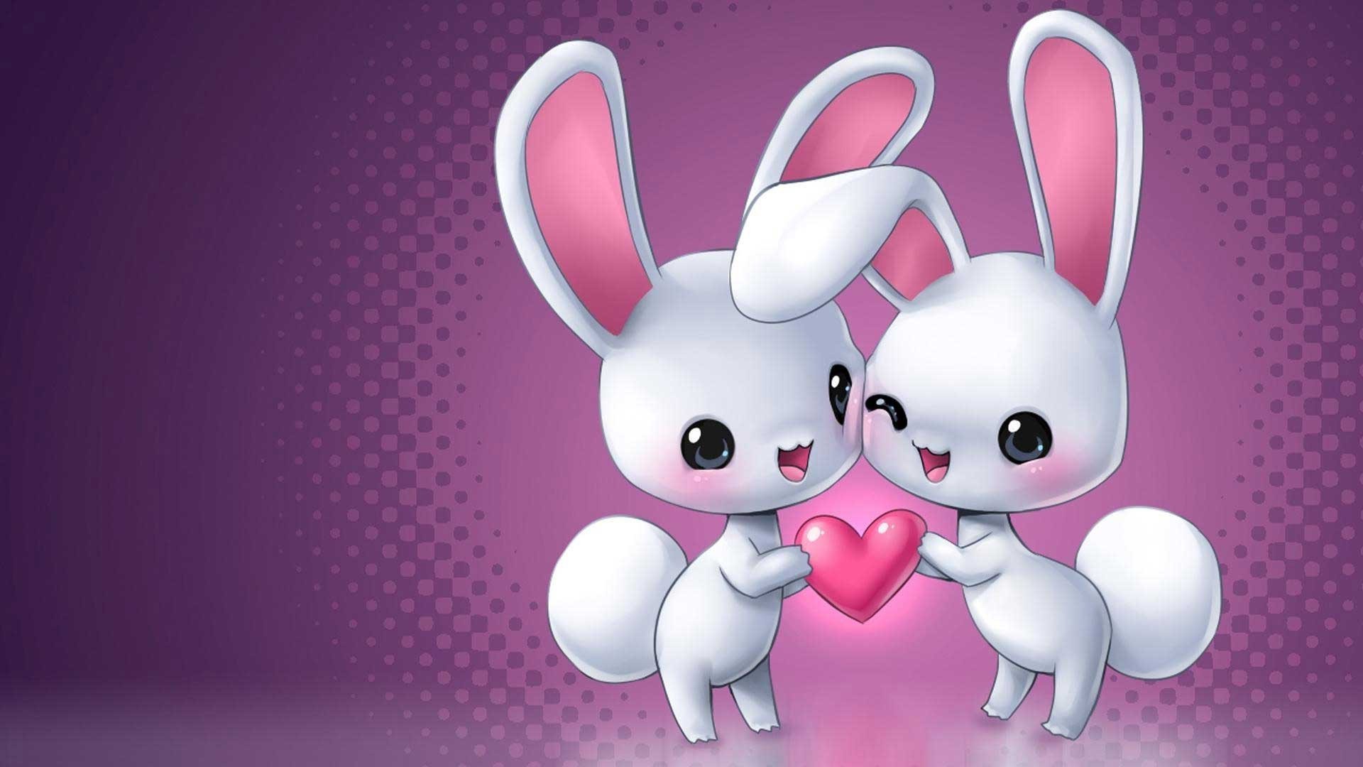 Cartoon Rabbit 1080p wallpaper
