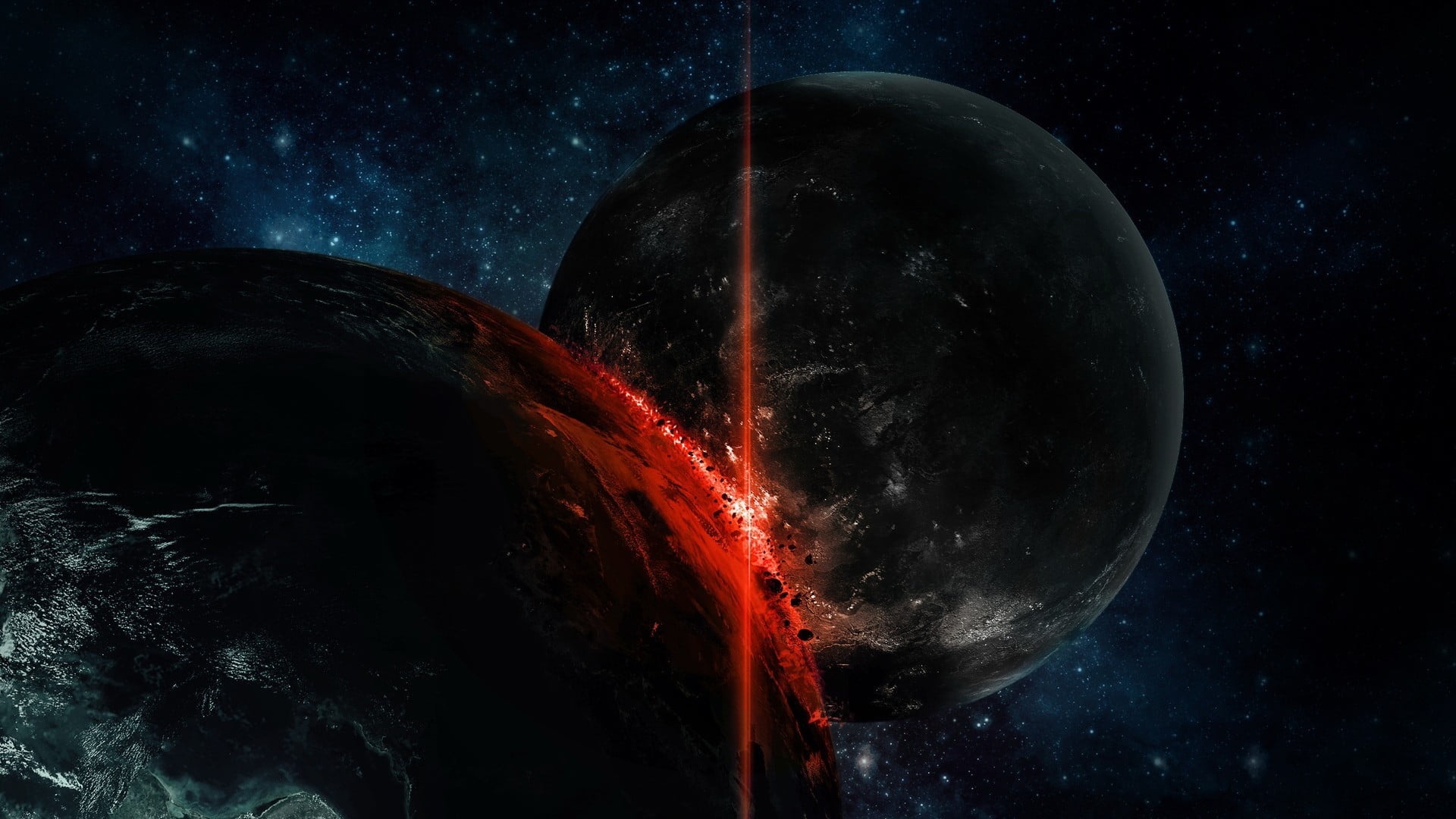 Black Planet desktop background