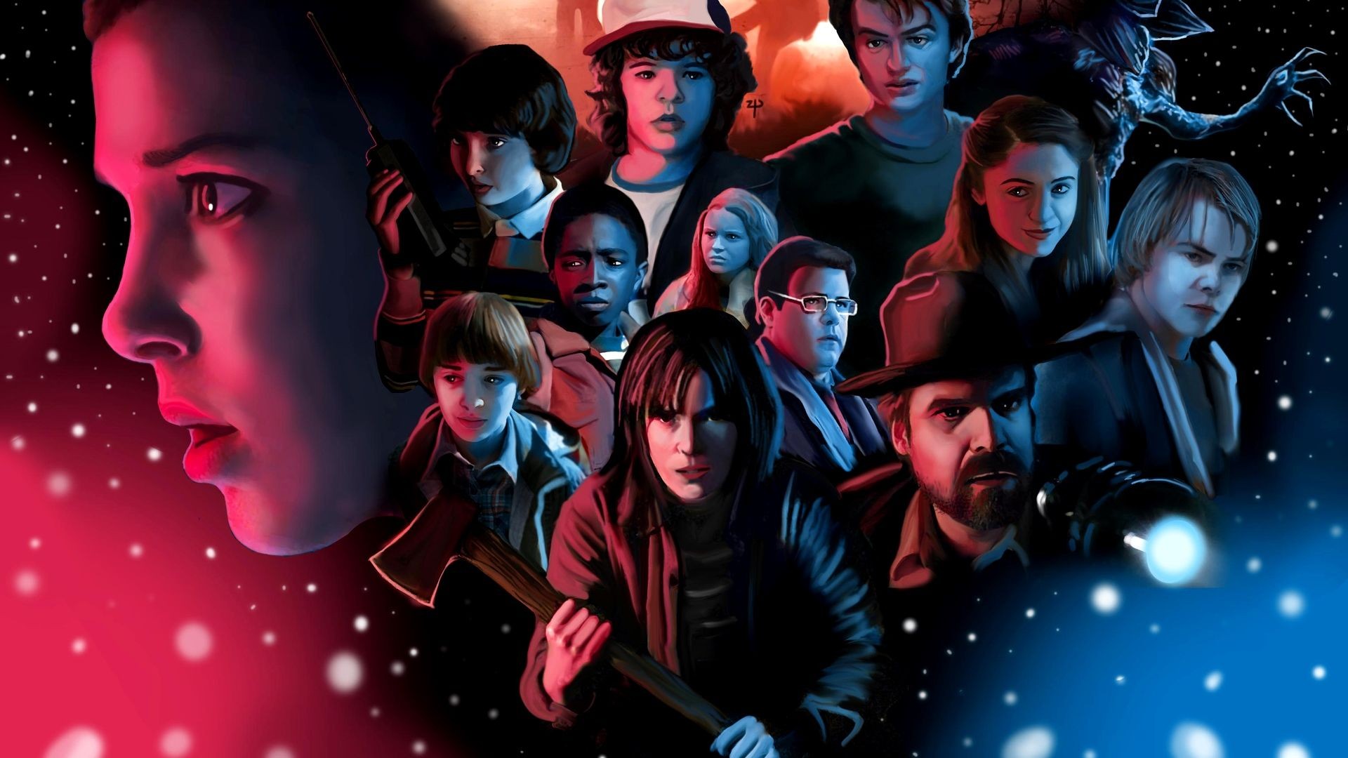 Stranger Things cool background